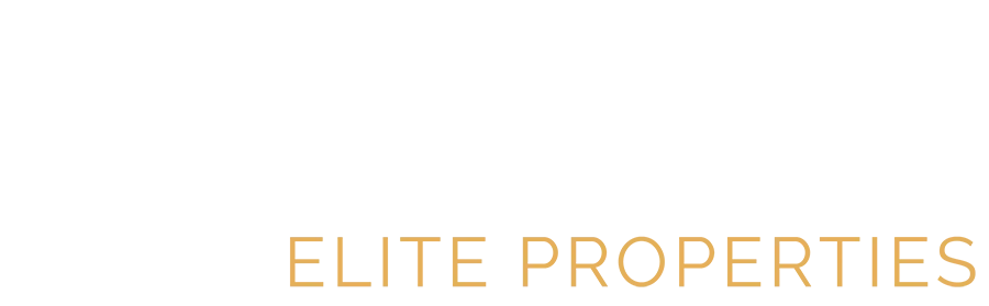 Quantum Elite Properties logo in white for dark background